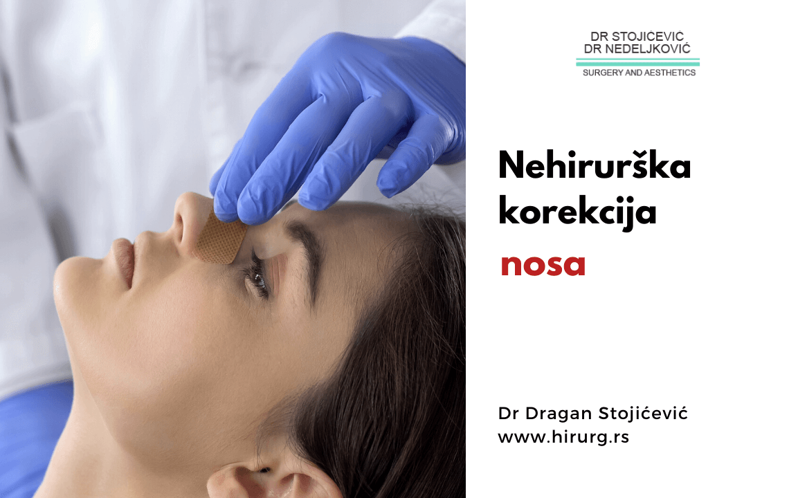 Nehirurška (neoperativna) korekcija nosa