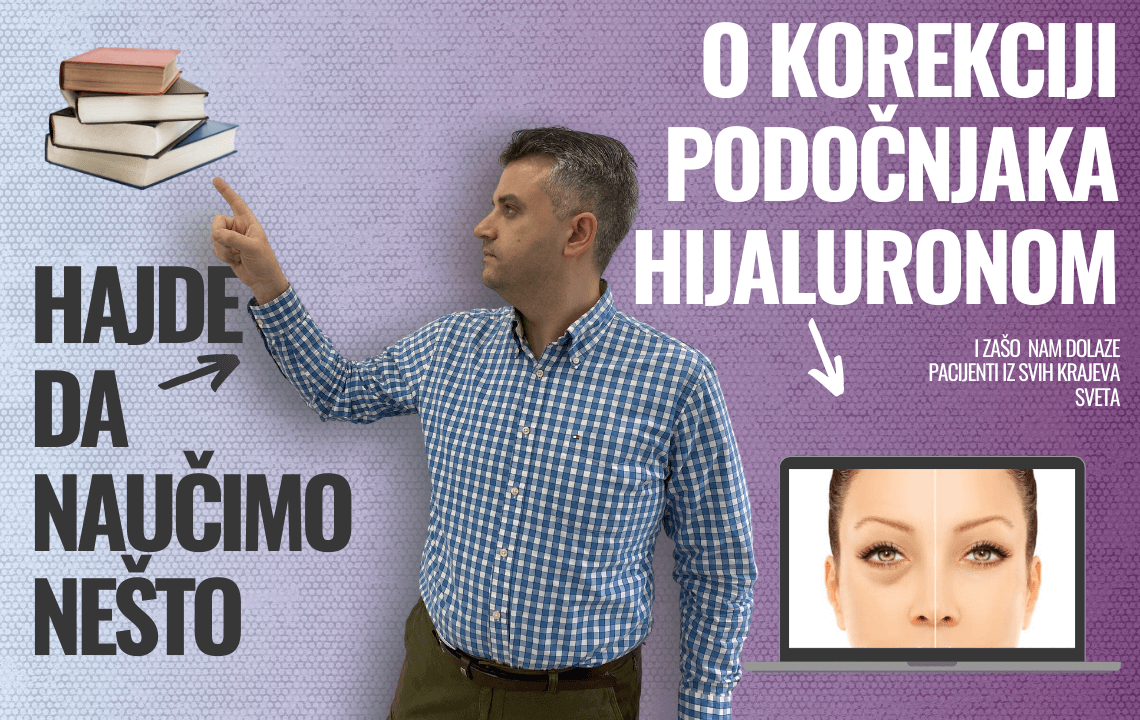 korekcija podočnjaka hijaluronom